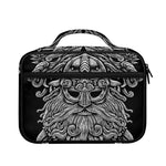 Black And White Odin With Wolfs Print Briefcase Bible Bag