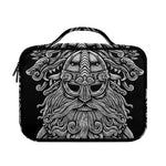 Black And White Odin With Wolfs Print Briefcase Bible Bag