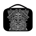 Black And White Odin With Wolfs Print Classic Bible Case