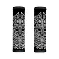 Black And White Odin With Wolfs Print Handle Covers
