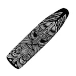 Black And White Odin With Wolfs Print Ironing Board Cover