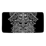 Black And White Odin With Wolfs Print Towel