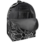 Black And White Om Print Backpack