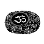 Black And White Om Print Car Side Mirror Covers
