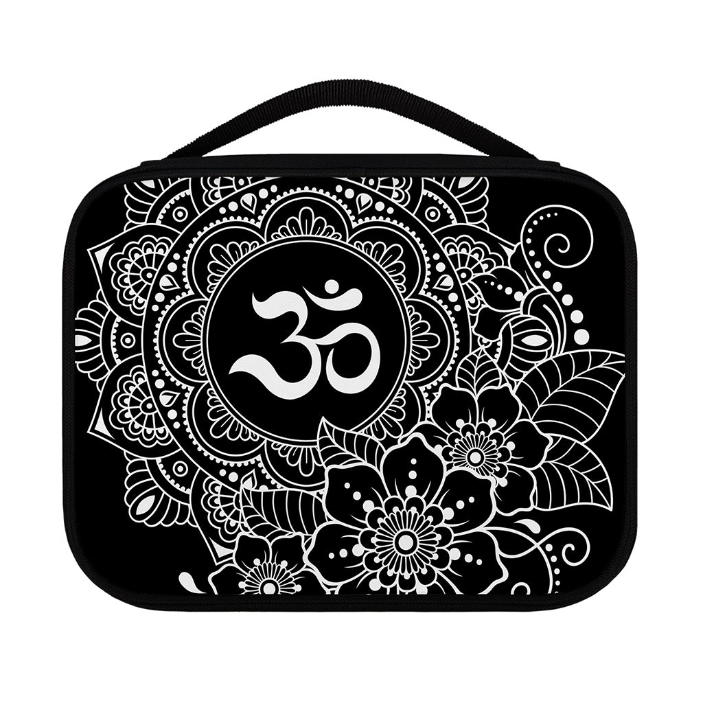 Black And White Om Print Classic Bible Case