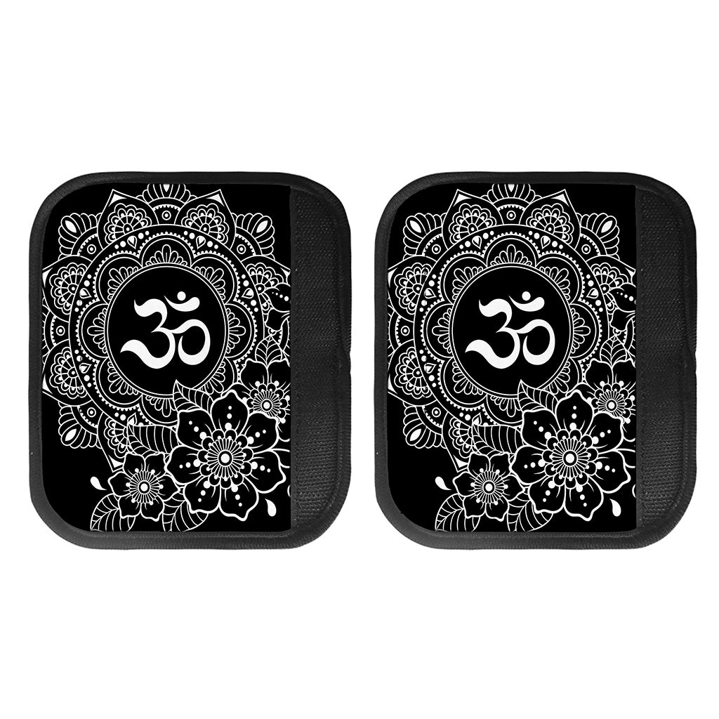 Black And White Om Print Handle Covers