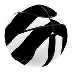 Black And White Optical Illusion Print Basketball