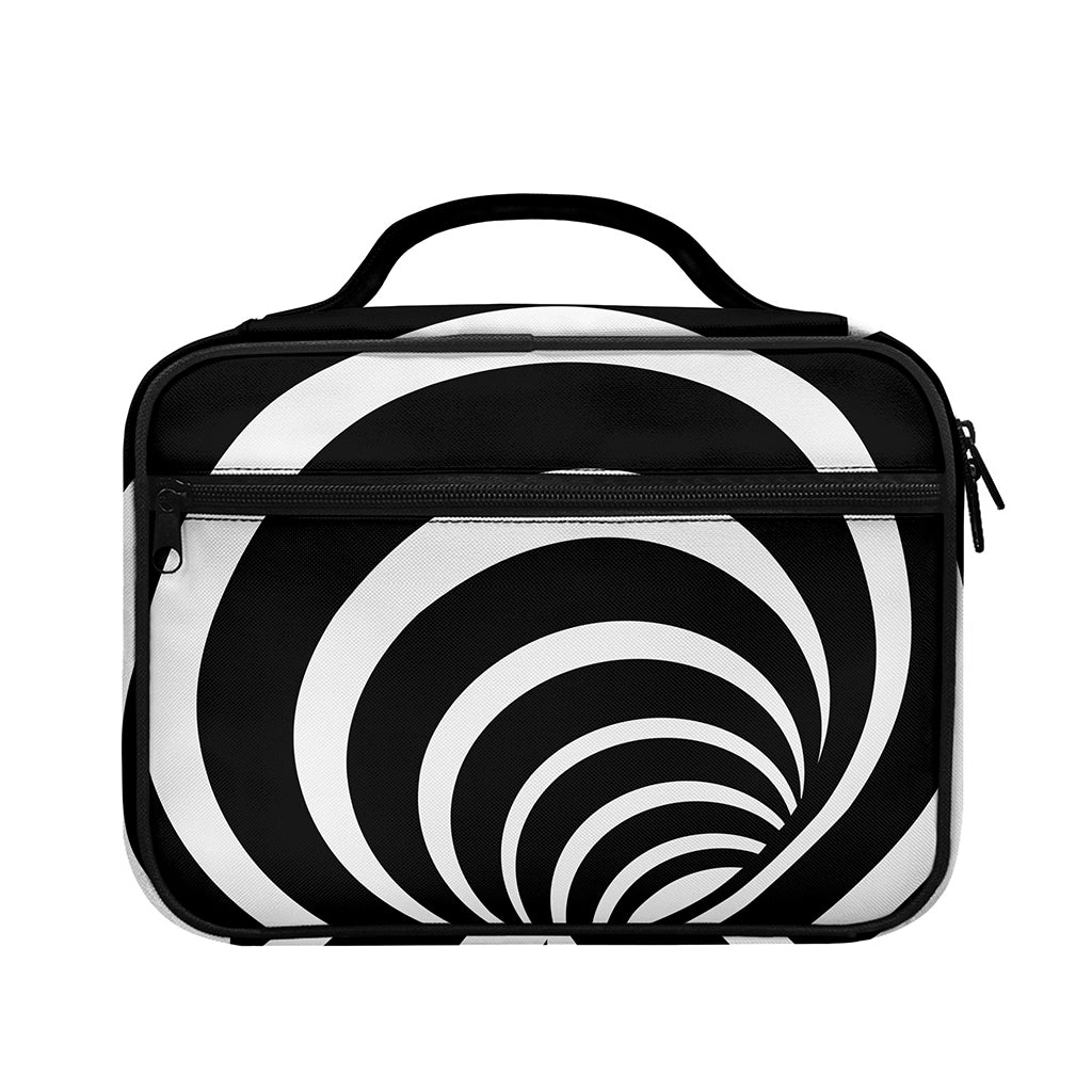 Black And White Optical Illusion Print Briefcase Bible Bag