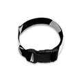 Black And White Optical Illusion Print Dog Collar