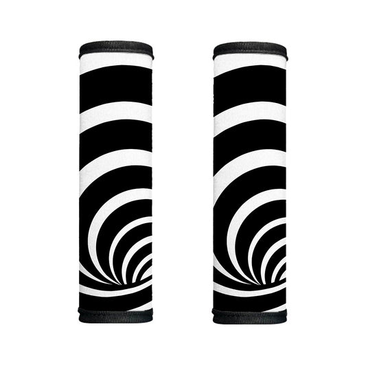 Black And White Optical Illusion Print Handle Covers