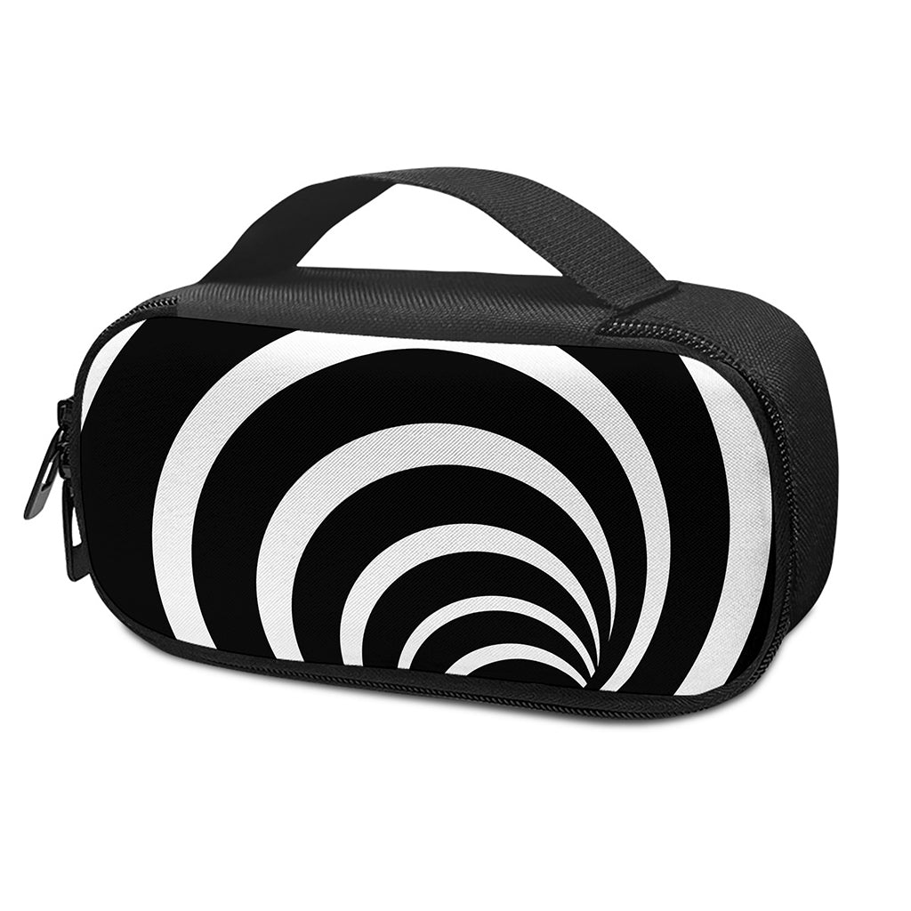 Black And White Optical Illusion Print Insulin Cooler Travel Case