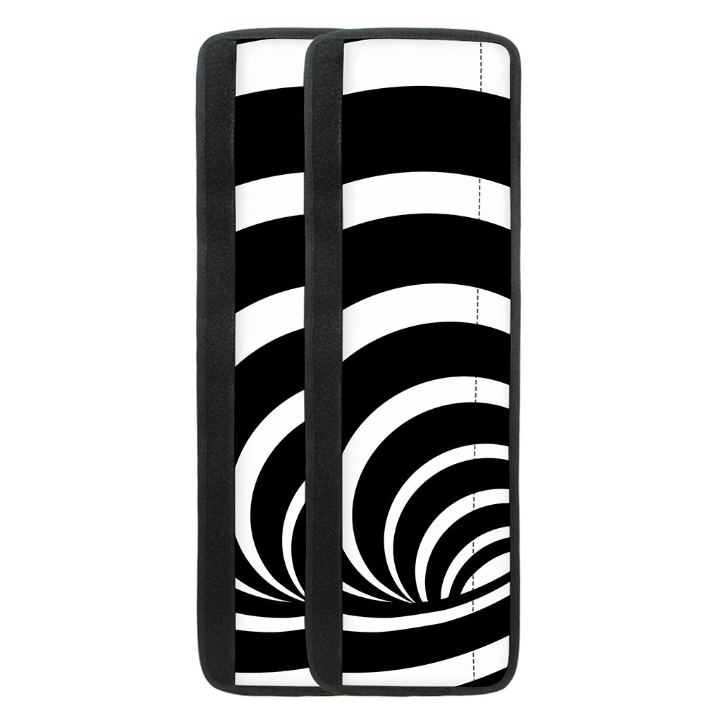 Black And White Optical Illusion Print Refrigerator Handle Covers