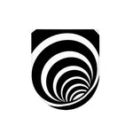Black And White Optical Illusion Print Toilet Lid Cover