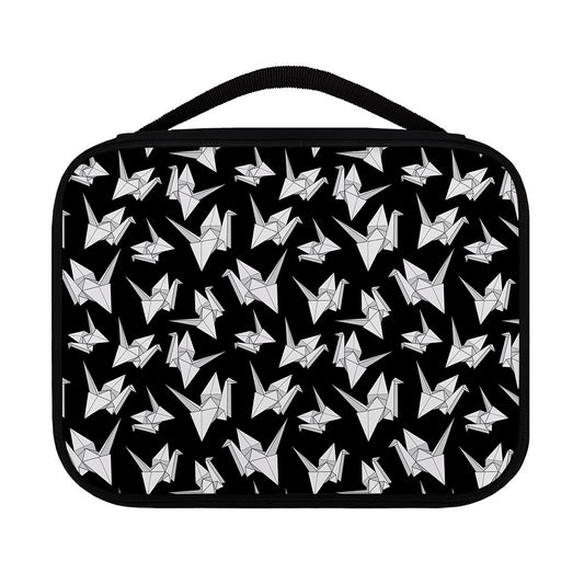 Black And White Origami Pattern Print Classic Bible Case
