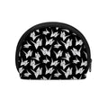 Black And White Origami Pattern Print Coin Purse