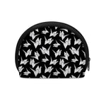 Black And White Origami Pattern Print Coin Purse