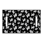 Black And White Origami Pattern Print Golf Cart Seat Cover