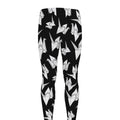 Black And White Origami Pattern Print Men's Leggings