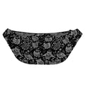 Black And White Owl Pattern Print Fanny Pack