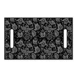 Black And White Owl Pattern Print Golf Cart Seat Cover