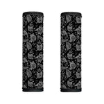 Black And White Owl Pattern Print Handle Covers