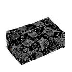 Black And White Owl Pattern Print Rectangle Tissue Box Cover