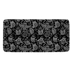 Black And White Owl Pattern Print Towel