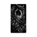 Black And White Owl Print Baby Crib Sheet