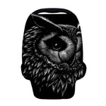 Black And White Owl Print Baby Seat Cover