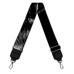Black And White Owl Print Bag Strap