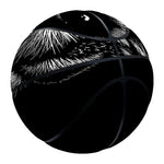 Black And White Owl Print Basketball