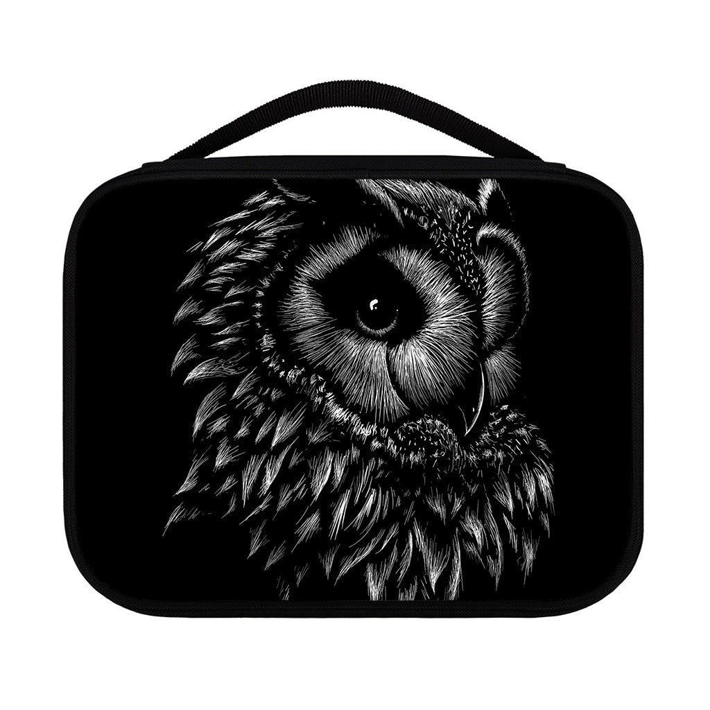 Black And White Owl Print Classic Bible Case