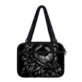 Black And White Owl Print Double Strap Bible Bag