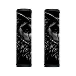 Black And White Owl Print Handle Covers
