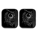 Black And White Owl Print Handle Covers