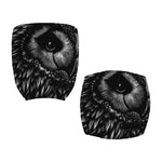 Black And White Owl Print Office Chair Cover