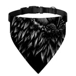 Black And White Owl Print Over The Collar Dog Bandana