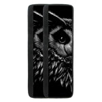 Black And White Owl Print Refrigerator Handle Covers