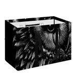 Black And White Owl Print Utility Tote Bag