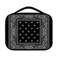 Black And White Paisley Bandana Print Classic Bible Case