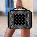 Black And White Paisley Bandana Print Classic Bible Case