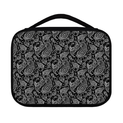 Black And White Paisley Pattern Print Classic Bible Case