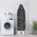 Black And White Paisley Pattern Print Ironing Board Cover