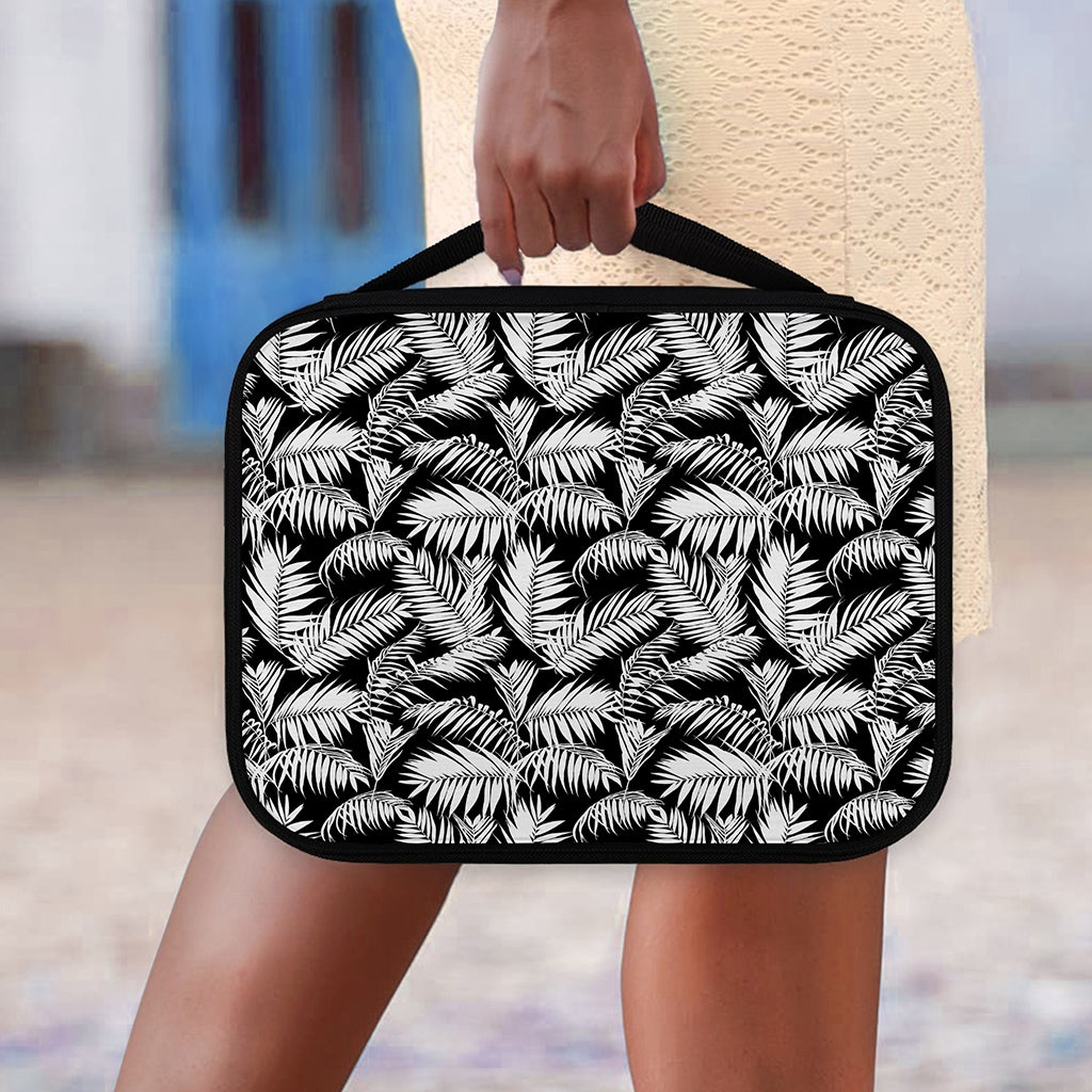Black And White Palm Leaves Print Classic Bible Case