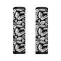Black And White Palm Leaves Print Handle Covers
