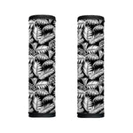Black And White Palm Leaves Print Handle Covers