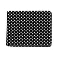 Black And White Paw And Polka Dot Print Bifold Wallet