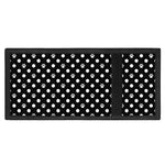 Black And White Paw And Polka Dot Print Trifold Wallet