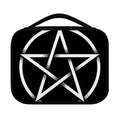 Black And White Pentagram Symbol Print Classic Bible Case