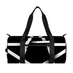 Black And White Pentagram Symbol Print Gym Bag